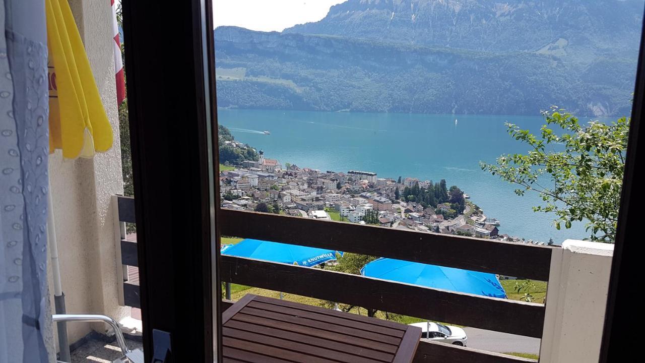 Hotel Platten Apartment Gersau Exterior photo